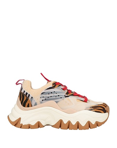 BUFFALO Sneakers Sand Textile fibres, Rubber
