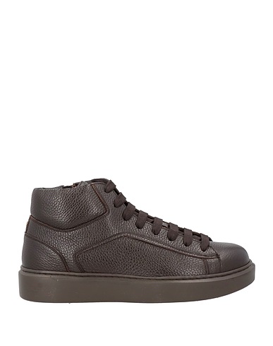DOUCAL'S Sneakers Chocolate brown Leather