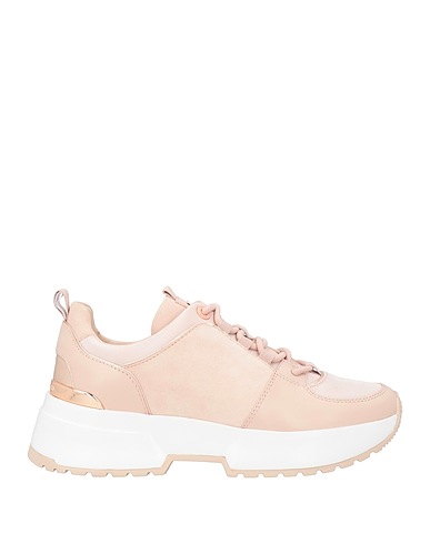 MICHAEL MICHAEL KORS Sneakers Pink 100% Cow leather, Textile fibers