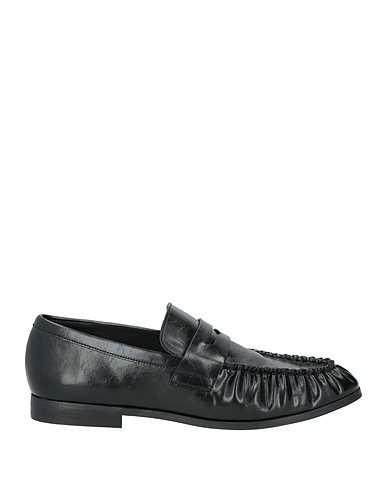 STEVE MADDEN Loafers Black Textile fibres