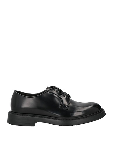 DOUCAL'S Laced shoes Black Horse leather