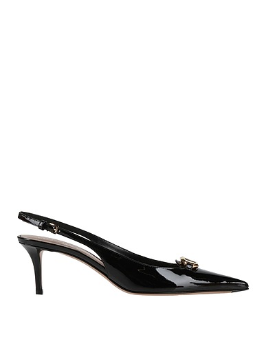 VALENTINO GARAVANI Court Black Leather