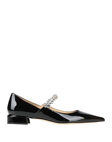 JIMMY CHOO Παπούτσια Μαύρο Δέρμα