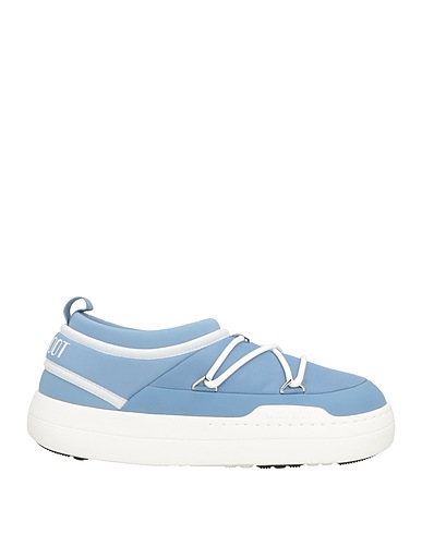 MOON BOOT Sneakers Sky blue Textile fibres