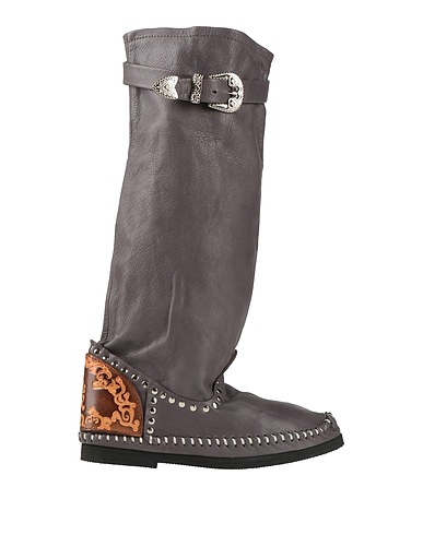 L' ARTIGIANO DI RICCIONE Boots Purple Leather