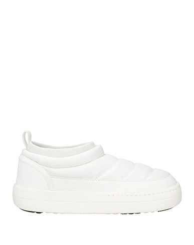 MOON BOOT Ankle boot White Textile fibers
