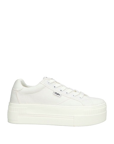 BUFFALO Sneakers White Organic cotton