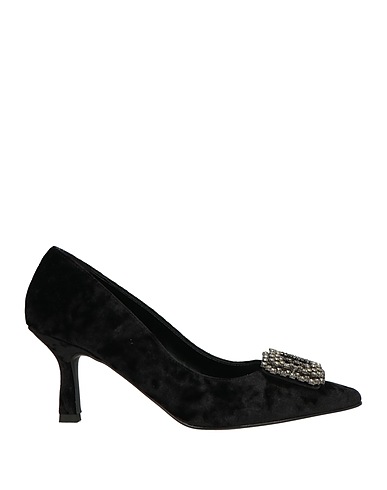 OVYÉ Décolleté Nero Fibre tessili