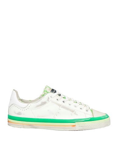 HIDNANDER Sneakers Blanc Cuir, Fibres textiles