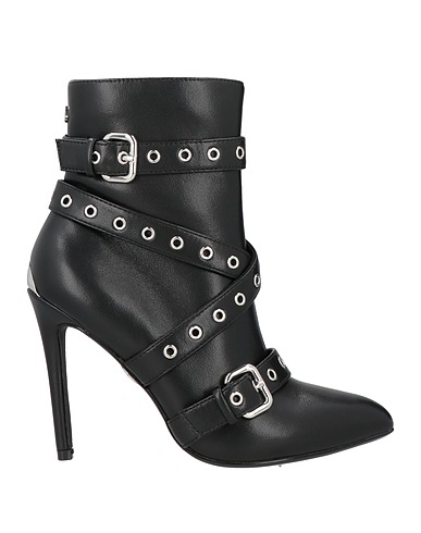 BUFFALO Ankle boot Black Leather