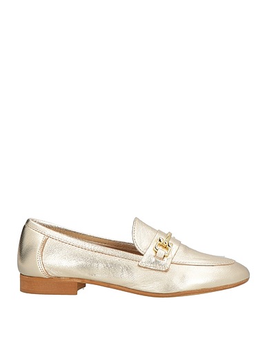 OVYÉ Loafers Platinum Leather