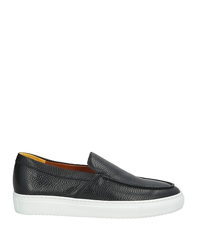 DOUCAL'S Loafers NERO Leather