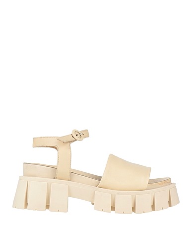 MJUS Sandals Ivory Leather