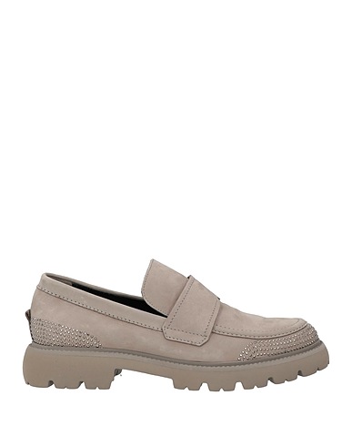 KENNEL & SCHMENGER Loafers Grey Leather