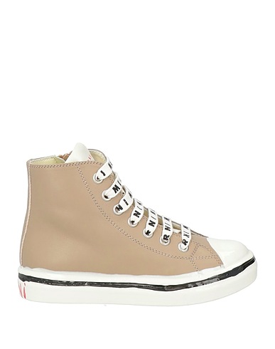 MARNI Sneakers Taupe Leather