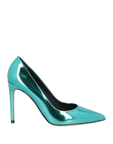 NINALILOU Court Emerald green Leather