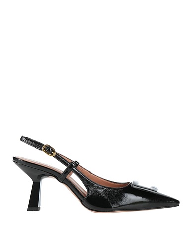 OVYÉ Court Black Leather