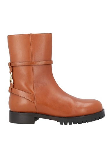 PATRIZIA PEPE Ankle boot Tan Leather