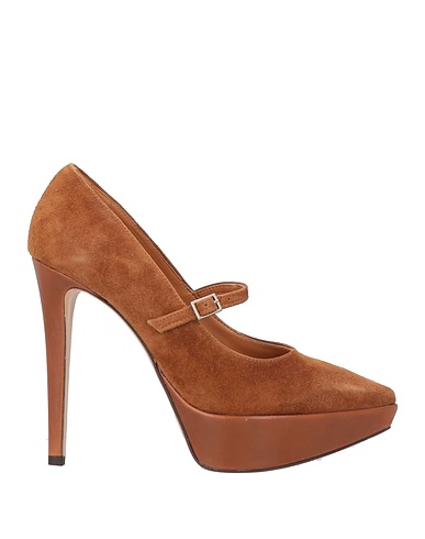 OVYÉ Court Brown Leather