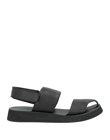 YOHJI YAMAMOTO POUR HOMME Sandals Black Leather
