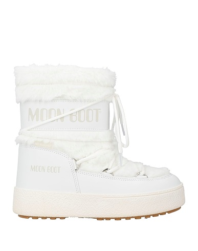 MOON BOOT Ankle boot White Textile fibres