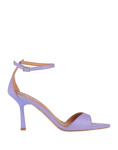 OVYÉ Sandals Lilac Leather