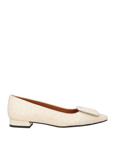 XANDRES Ballerine Panna Pelle