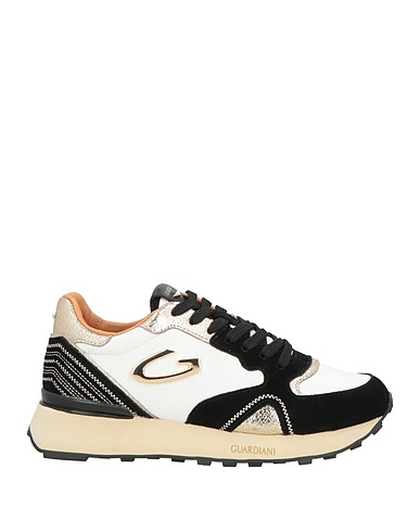 ALBERTO GUARDIANI Sneakers White Leather