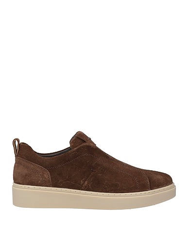 ALBERTO GUARDIANI Sneakers Brown Leather