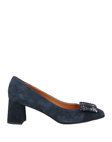 VOLTAN Décolleté Blu notte Pelle