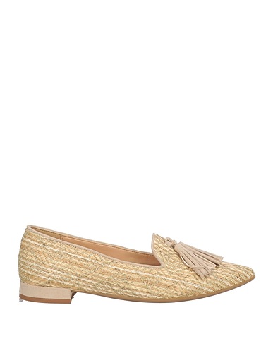 OVYÉ Loafers Beige Textile fibers