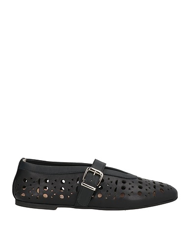 OVYÉ Loafers Black Leather