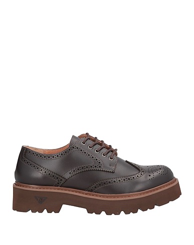 DOCKSTEPS Laced shoes Dark brown Leather