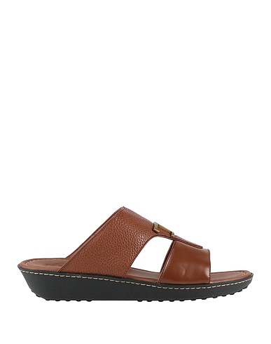 TOD'S Sandals Tan Leather
