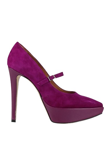 OVYÉ Court Plum Leather