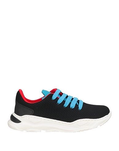 MARNI Sneakers Black Textile fibres, Leather