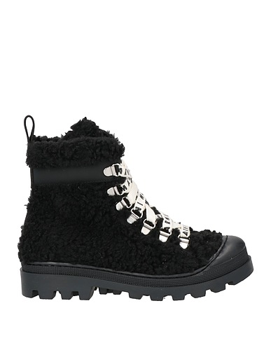 MARNI Footwear Black Leather, Textile fibres