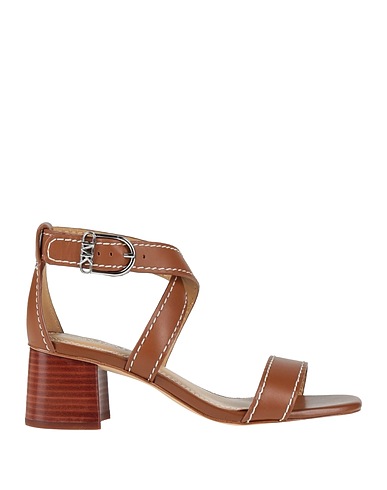 MICHAEL MICHAEL KORS Sandalen Braun Leder