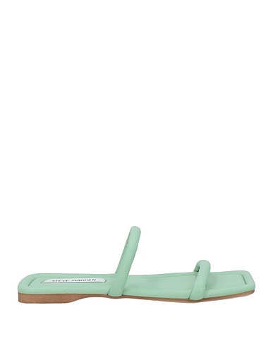 STEVE MADDEN Sandali Verde chiaro Fibre tessili
