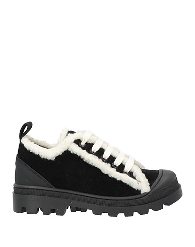 MARNI Stringate Nero Pelle, Fibre tessili