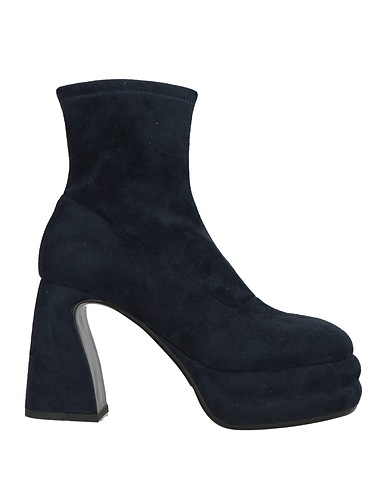 JEANNOT Stivaletti Blu notte Fibre tessili