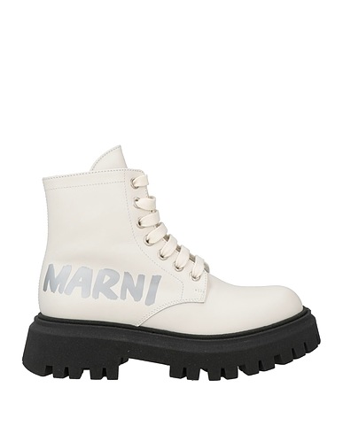MARNI Footwear Off white Leather