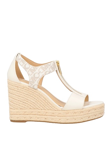 MICHAEL MICHAEL KORS Espadrilles Cream Cow leather, Goat skin