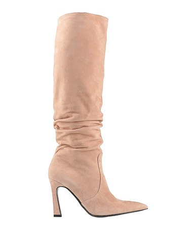 GUGLIELMO ROTTA Stiefel Hellrosa Leder