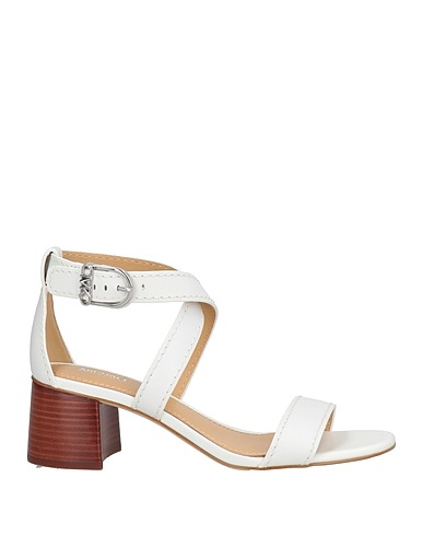 MICHAEL MICHAEL KORS Sandals White Leather