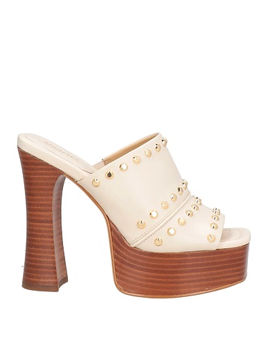 MICHAEL MICHAEL KORS Mules y zuecos Marfil Cuero