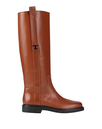 TOD'S Boots Tan Leather