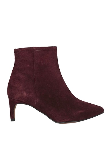 XANDRES Ankle boot Burgundy Leather