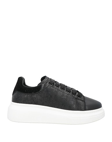 ROCCOBAROCCO Sneakers Schwarz Leder