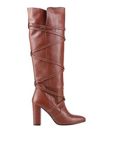 VIA ROMA 15 Boots Brown Leather